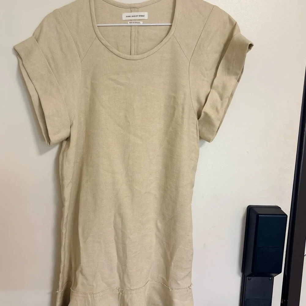 Isabel Marant Étoile Cream Dress - Picture 2 of 4